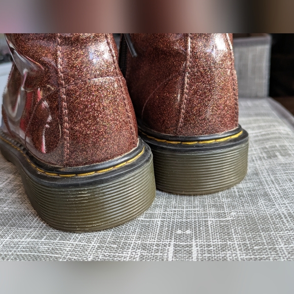 Dr. Martens 1460 Glitter Juniors Ankle Boots. Size 3 - Picture 8 of 11